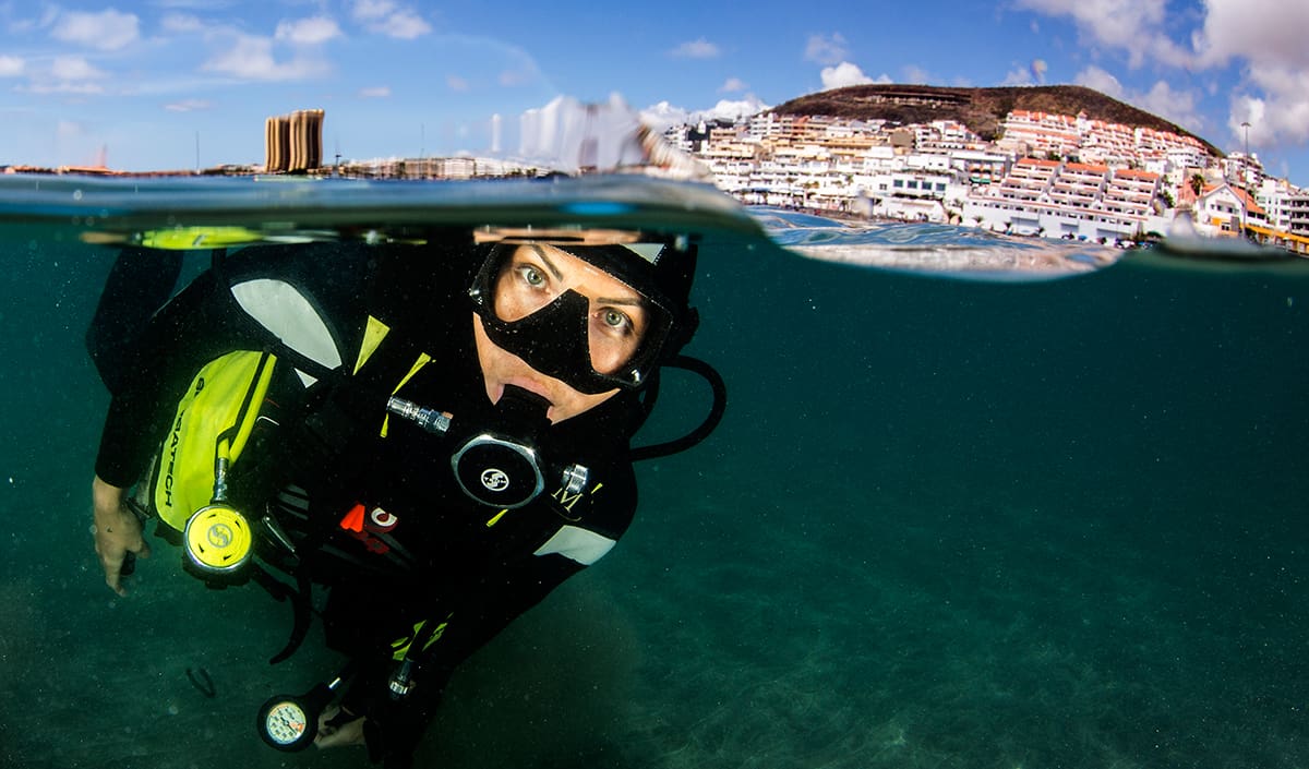 PADI Course Director - Tenerife  cl3 - Unsere Räumlichkeiten, Pool und Freiwasser